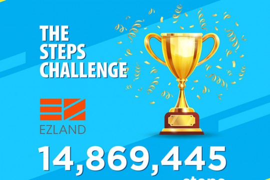 EZLAND STEPS UP FOR THE AUTISM IN “THE STEPS CHALLENGE 2021”